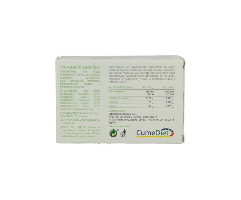 Cume-Flora 30 unidades Cumediet