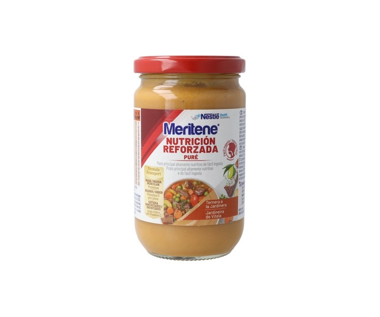 Puré ternera a la jardinera 300 g MERITENE