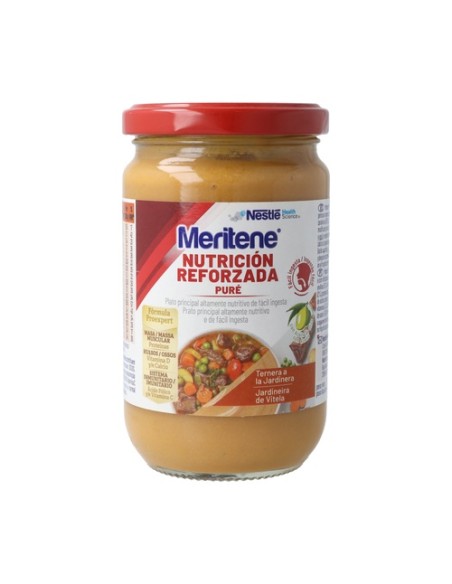 Puré ternera a la jardinera 300 g MERITENE