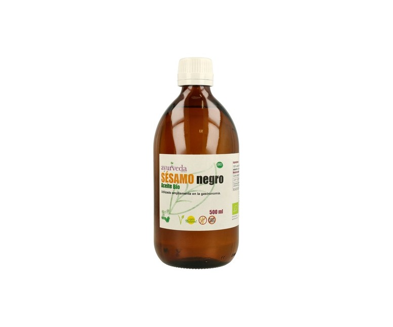 Aceite de Sésamo Negro 500 ml Ayurveda
