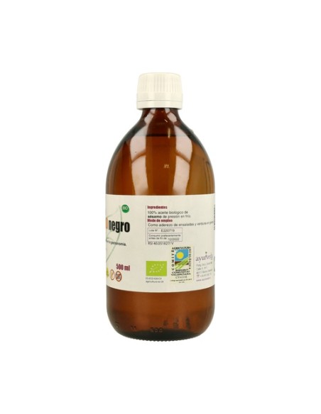 Aceite de Sésamo Negro 500 ml Ayurveda