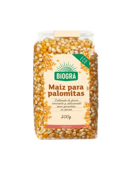 Maíz para Palomitas Bio 500 g Biográ