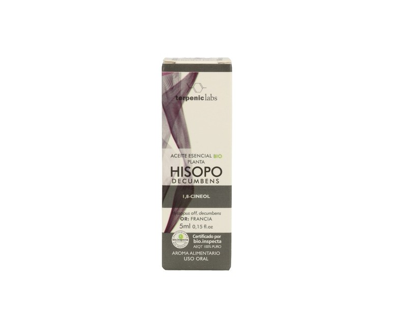 Aceite Esencial Hisopo Decumbens Bio 5 ml de aceite esencial Terpenic