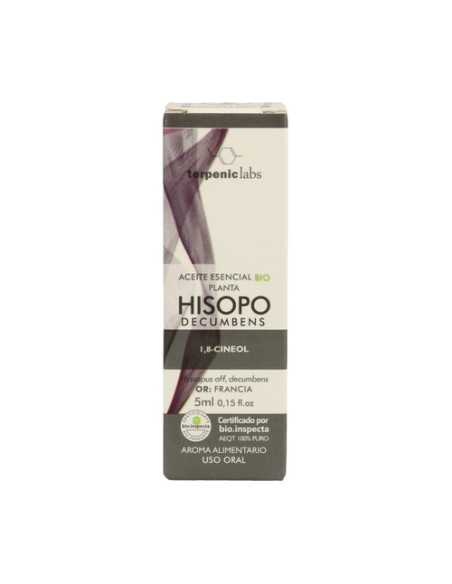 Aceite Esencial Hisopo Decumbens Bio 5 ml de aceite esencial Terpenic