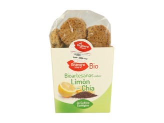 Galletas artesanas con limón bio