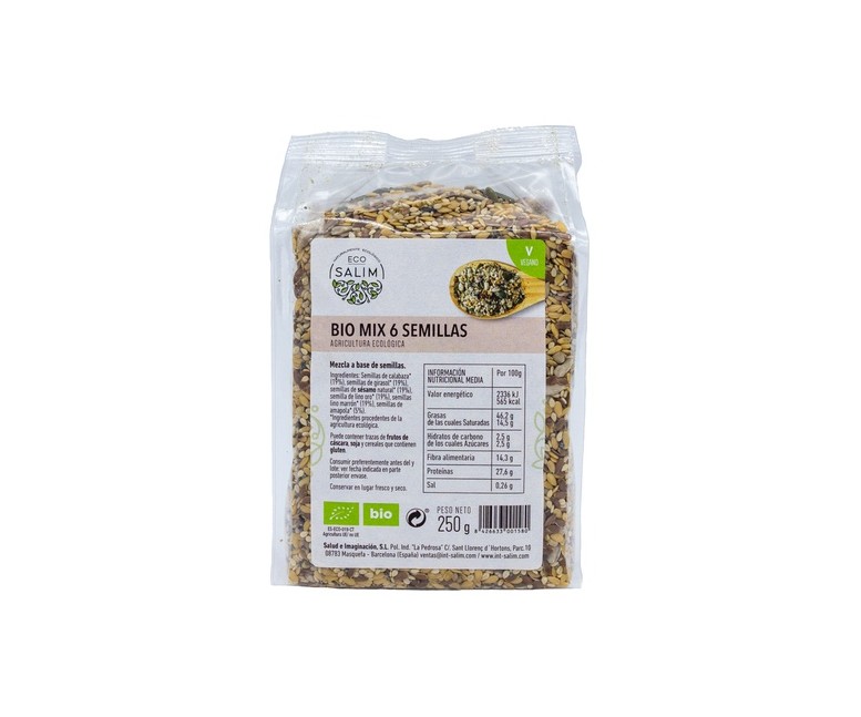 Semilla Mix 6 Bio 250 g Eco Salim