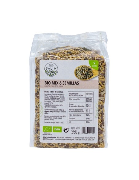Semilla Mix 6 Bio 250 g Eco Salim