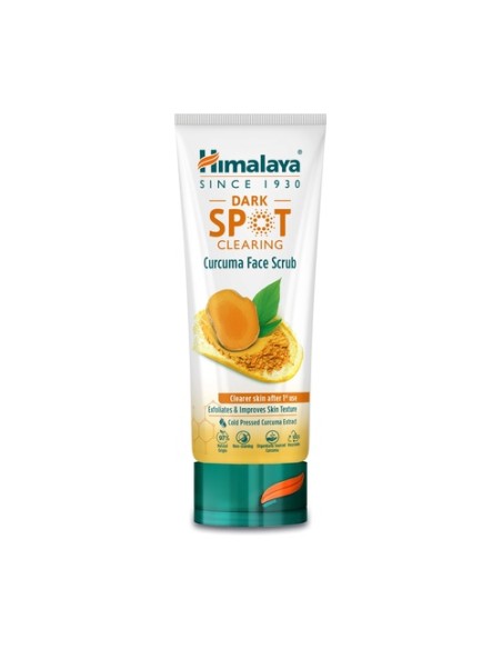 Exfoliante facial manchas oscuras cúrcuma 75 ml de crema Himalaya Herbals