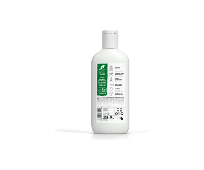 Acondicionador Aloe vera para todo tipo de cabellos 265 ml de gel Dr. Organic