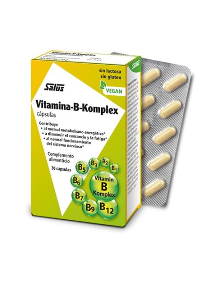 Vitamina B komplex 30 cápsulas Salus