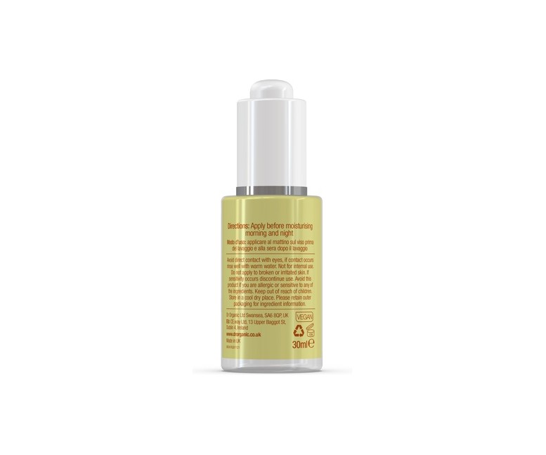 Aceite Facial de Argán marroquí Orgánico 30 ml de aceite Dr. Organic