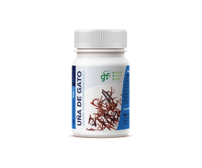 Uña gato comprimidos 100 comprimidos de 500mg GHF