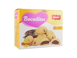 Bocaditos rellenos de Cacao (sin Gluten)