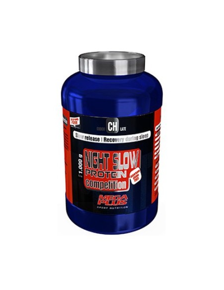 Night Slow Protein Competition (Sabor Fresa) 2 kg (Fresa) Mega Plus
