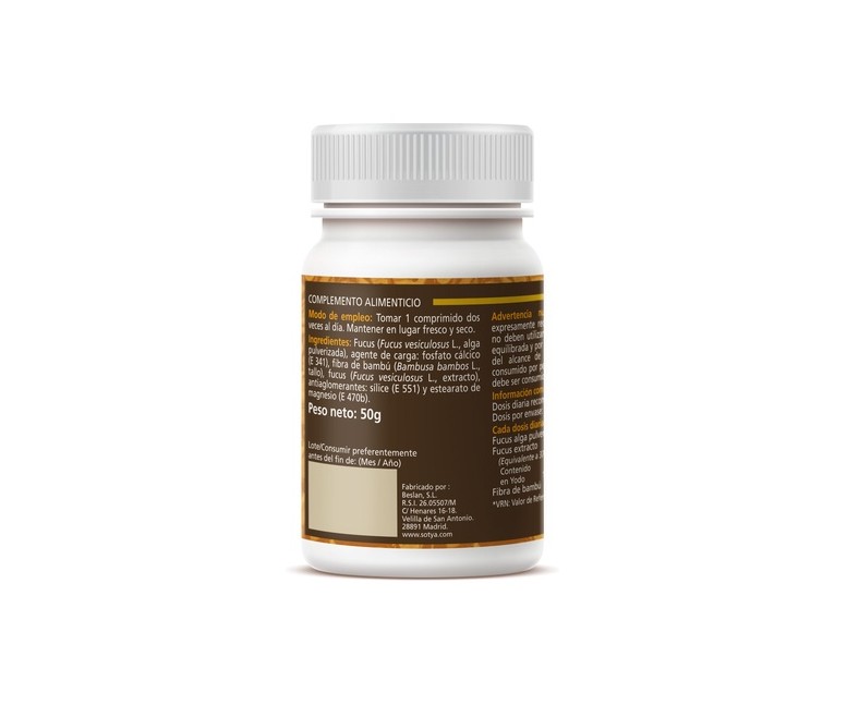 Fucus 100 comprimidos Sotya