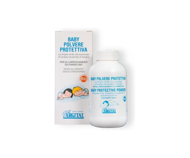 Polvo protector para bebés 60 g de polvo Argital