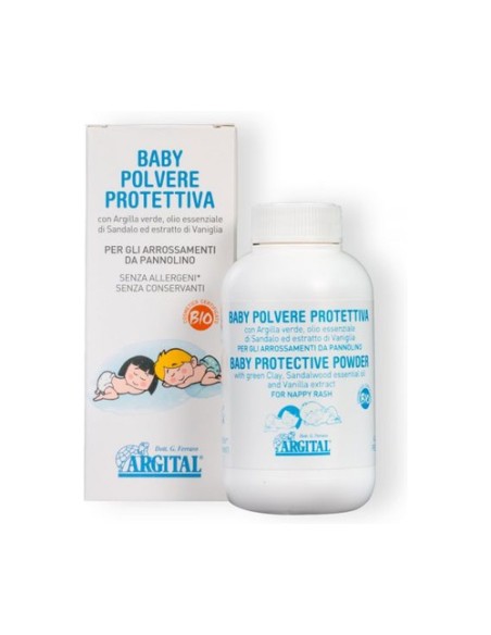 Polvo protector para bebés 60 g de polvo Argital