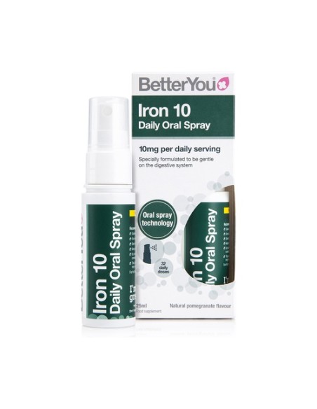 Iron 10 Hierro en Spray Oral 25 ml Better You