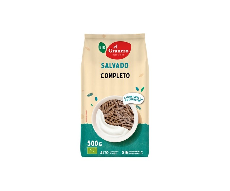 Salvado Completo Bio 500 g El Granero Integral