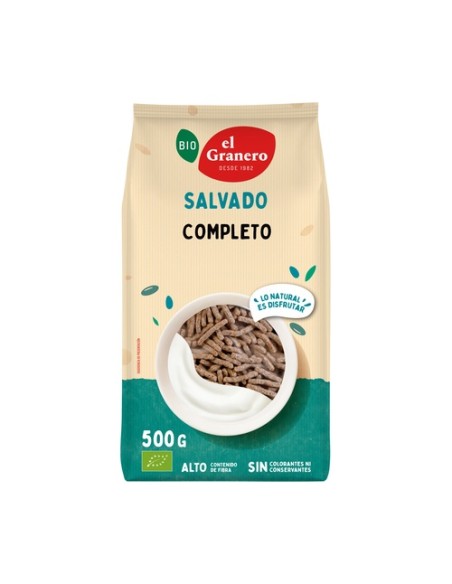 Salvado Completo Bio 500 g El Granero Integral