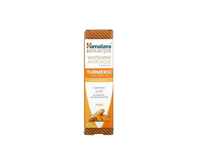 Dentífrico blanqueador cúrcuma y aceite de coco 113 g de crema (Coco) Himalaya Herbals