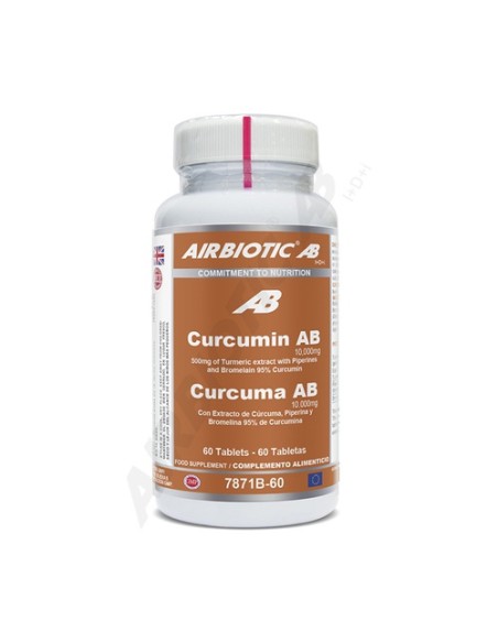Cúrcuma AB Complex 60 comprimidos de 10000mg Airbiotic