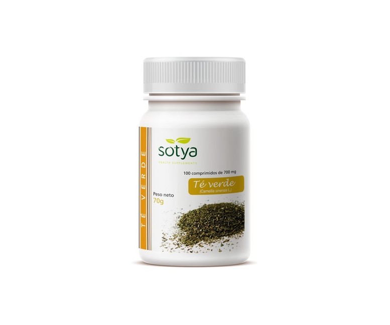 Té Verde 100 comprimidos Sotya
