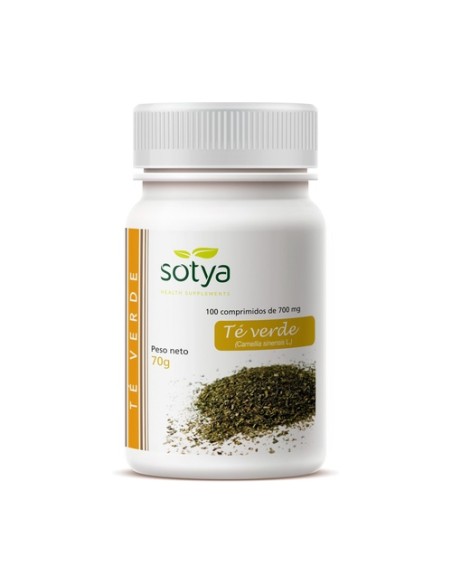 Té Verde 100 comprimidos Sotya