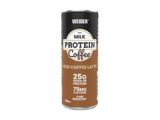 Batido proteico bajo en calorías café helado