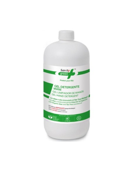 Gel Limpiador de Manos 1 L Sanity Green