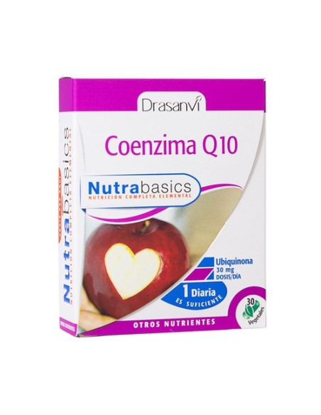Nutrabasics Coenzima Q10 30 Mg 30 cápsulas de 426mg Drasanvi