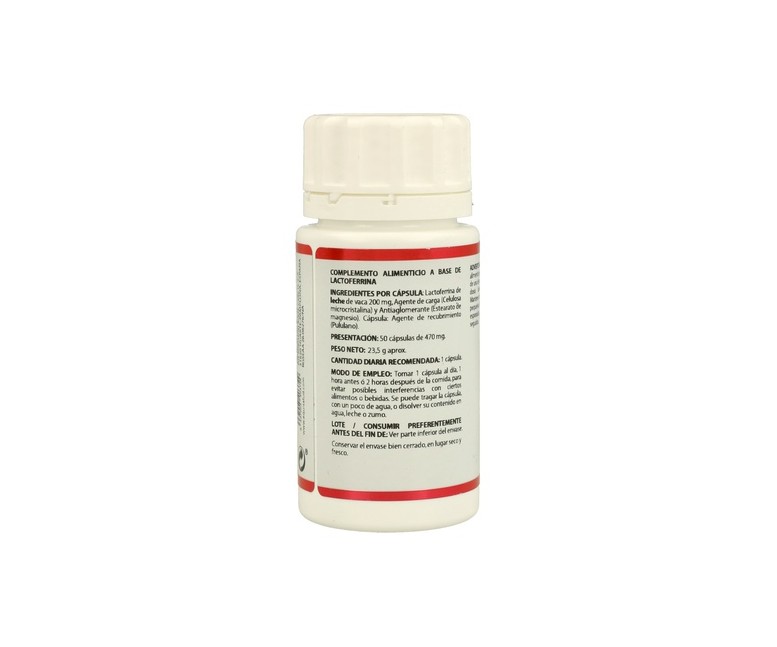 Lactoferrina Holomega 50 cápsulas Equisalud