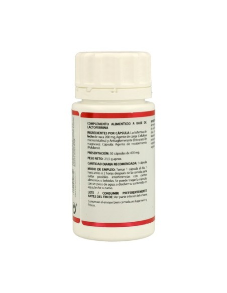Lactoferrina Holomega 50 cápsulas Equisalud