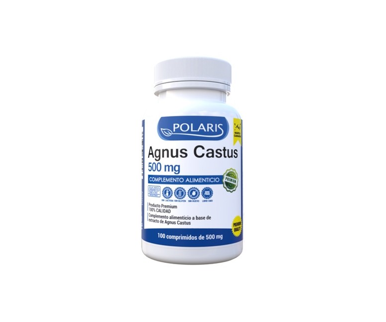 Agnus castus regulación hormonal 100 comprimidos Polaris Formula