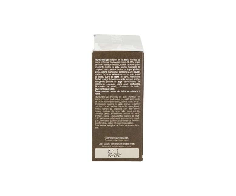 Siken Diet Sandwich Crujiente de Chocolate 6 unidades de 21g Siken