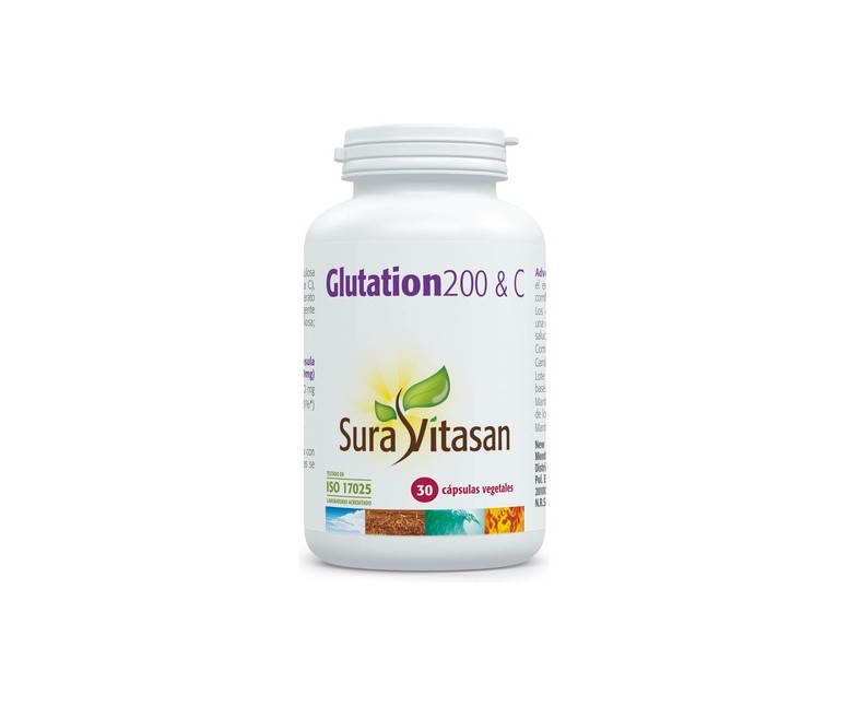 Glutation 200 & C 30 cápsulas Sura Vitasan