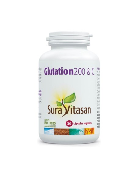 Glutation 200 & C 30 cápsulas Sura Vitasan