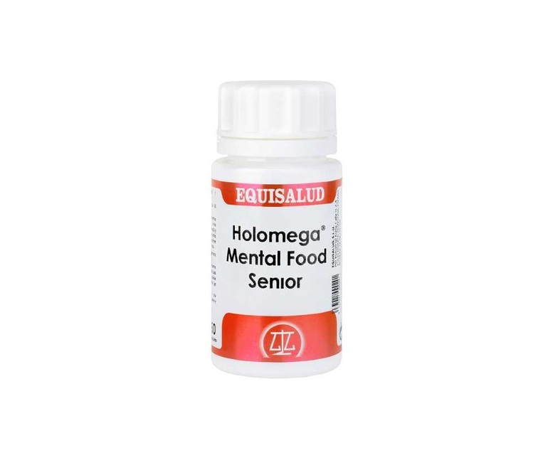 Holomega mental food senior 50 cápsulas de 720mg Equisalud