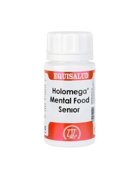 Holomega mental food senior 50 cápsulas de 720mg Equisalud