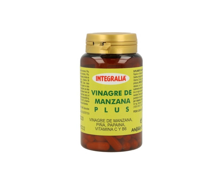 Vinagre de Manzana 100 cápsulas Integralia