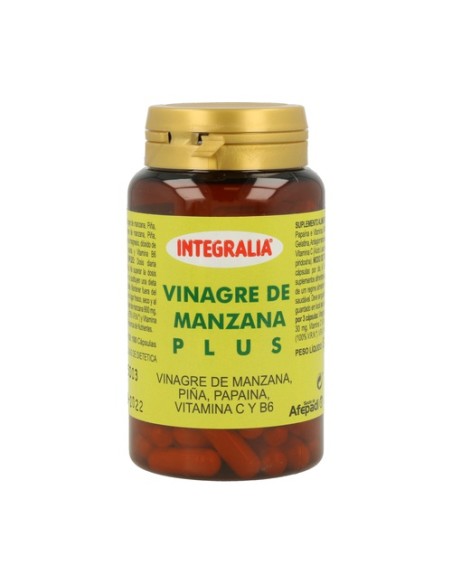 Vinagre de Manzana 100 cápsulas Integralia