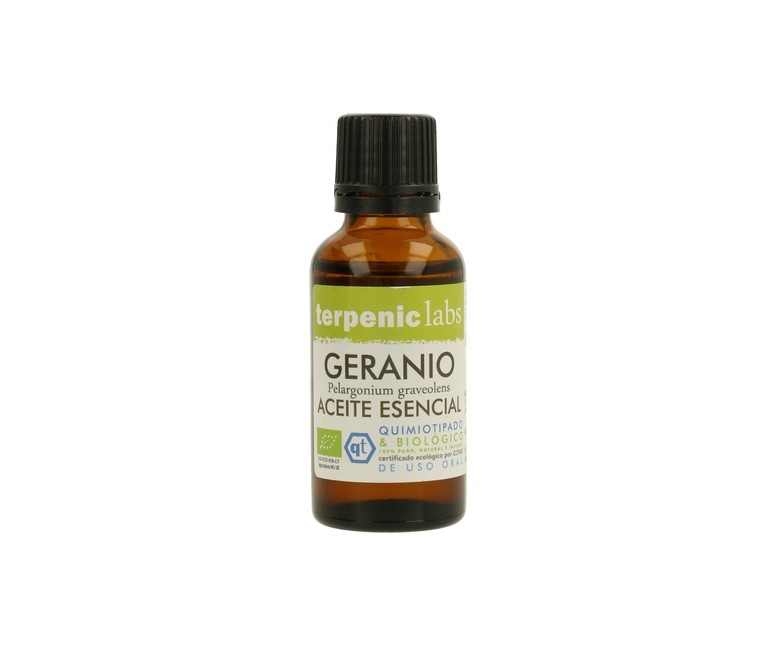 Aceite Esencial de Geranio Bio 30 ml de aceite esencial Terpenic