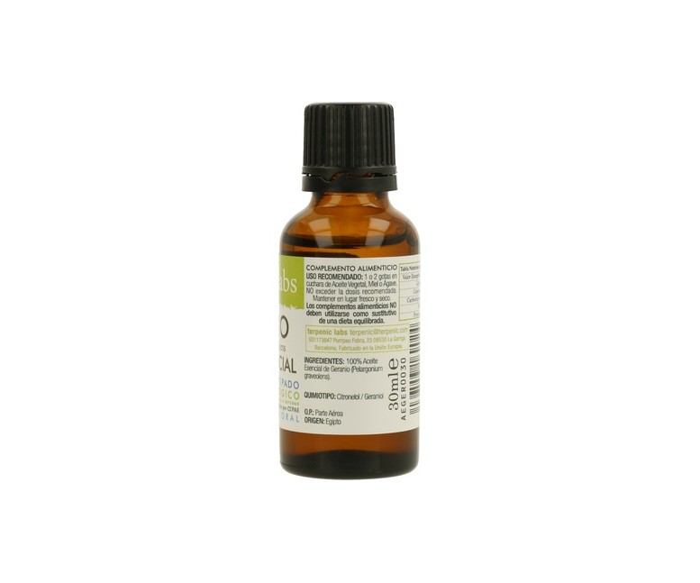 Aceite Esencial de Geranio Bio 30 ml de aceite esencial Terpenic