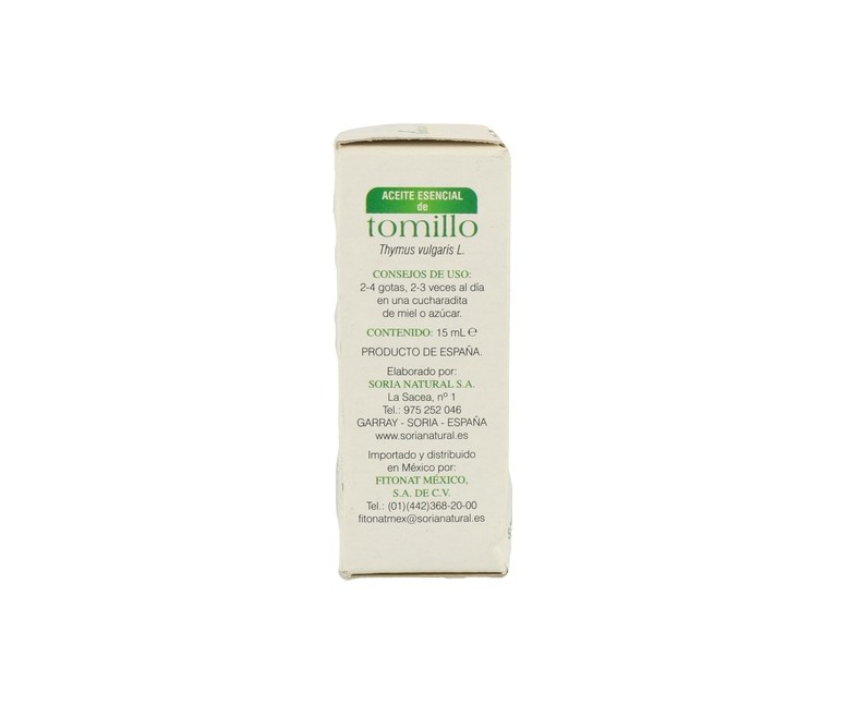 Esencia Tomillo 15 ml Soria Natural
