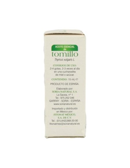 Esencia Tomillo 15 ml Soria Natural