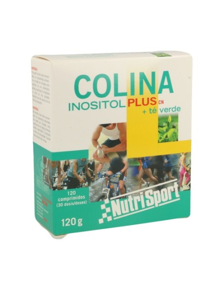Colina Inositol Plus con Té Verde 120 comprimidos Nutrisport