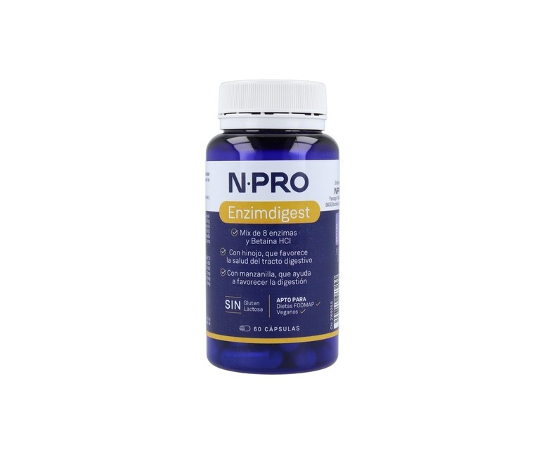 NPro Enzimdigest (enzimas digestivas) 60 cápsulas NPro