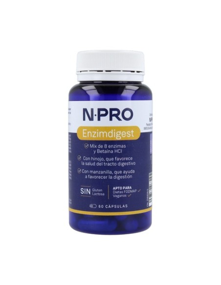 NPro Enzimdigest (enzimas digestivas) 60 cápsulas NPro