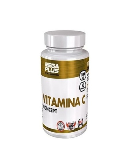 Vitamina C concept 60 comprimidos de 1000mg Mega Plus