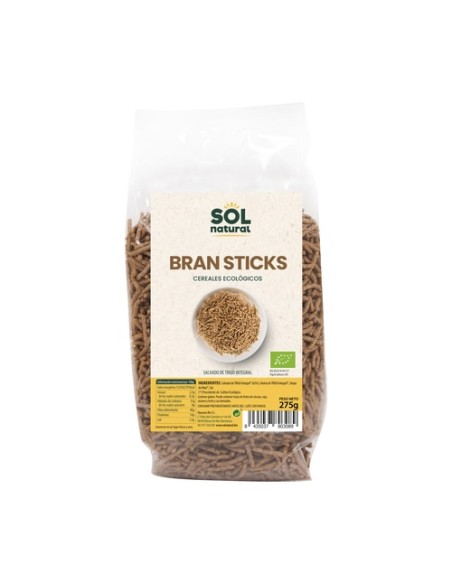 Cereales bran sticks con salvado Bio 275 g Sol Natural